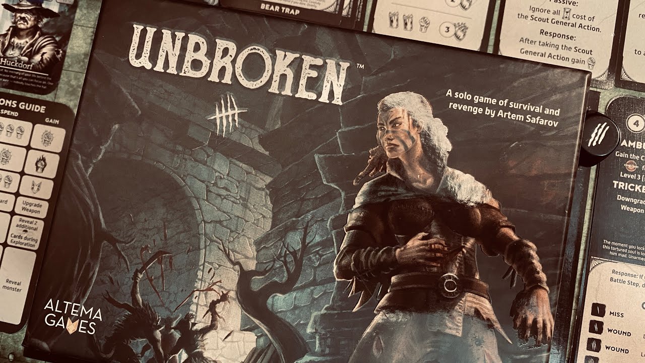 [Unbroken] [solo board game] Adventuring in the Dark is …