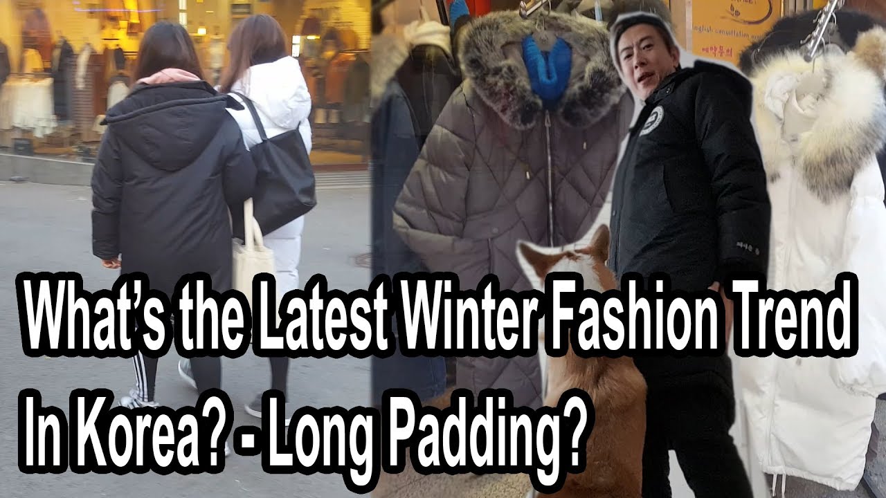 What's The Latest Winter Fashion Trend in Korea? (Long Padding 롱패딩)
