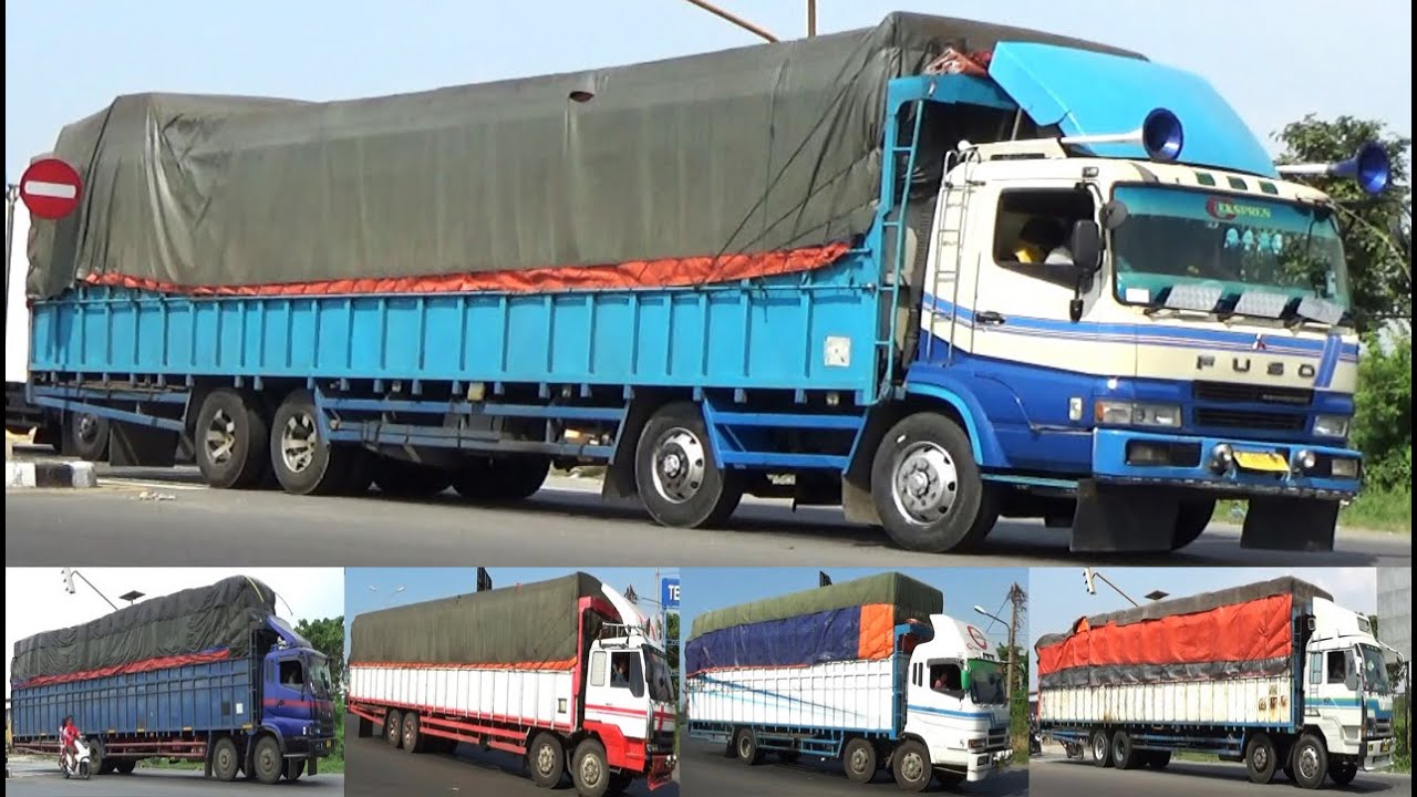 WOW LONG CHASIS TRINTON TRINTIN FUSO DI JALUR LINGKAR UTARA