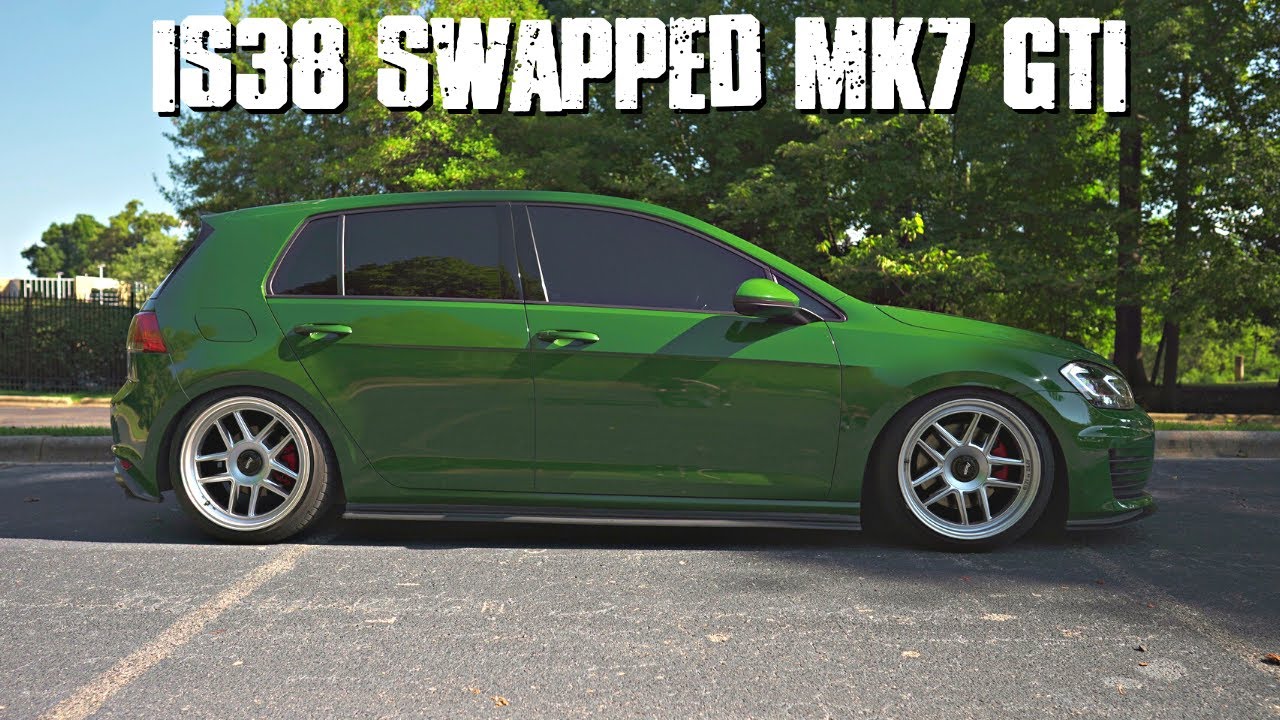 *FULL SEND* IS38 TURBO SWAPPED VW MK7 GTI REVIEW!