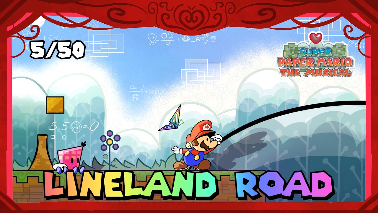 Super Paper Mario The Musical - Lineland Road