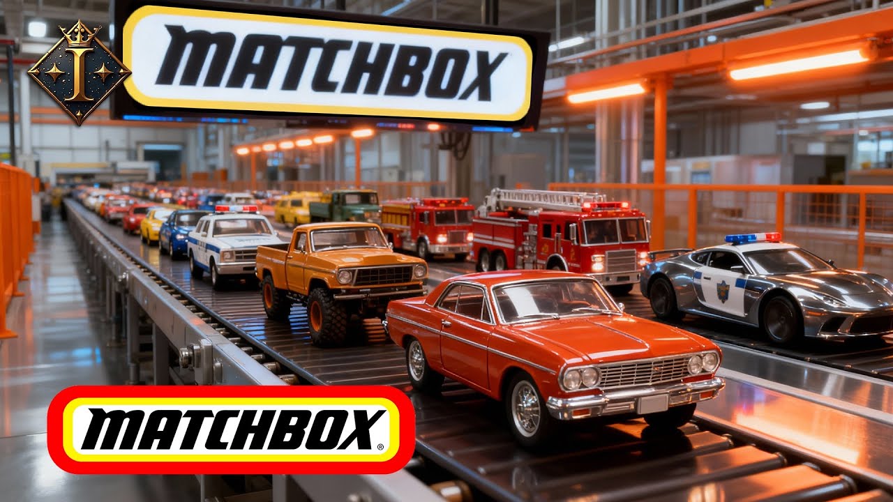 Как изготавливаются машинки Matchbox