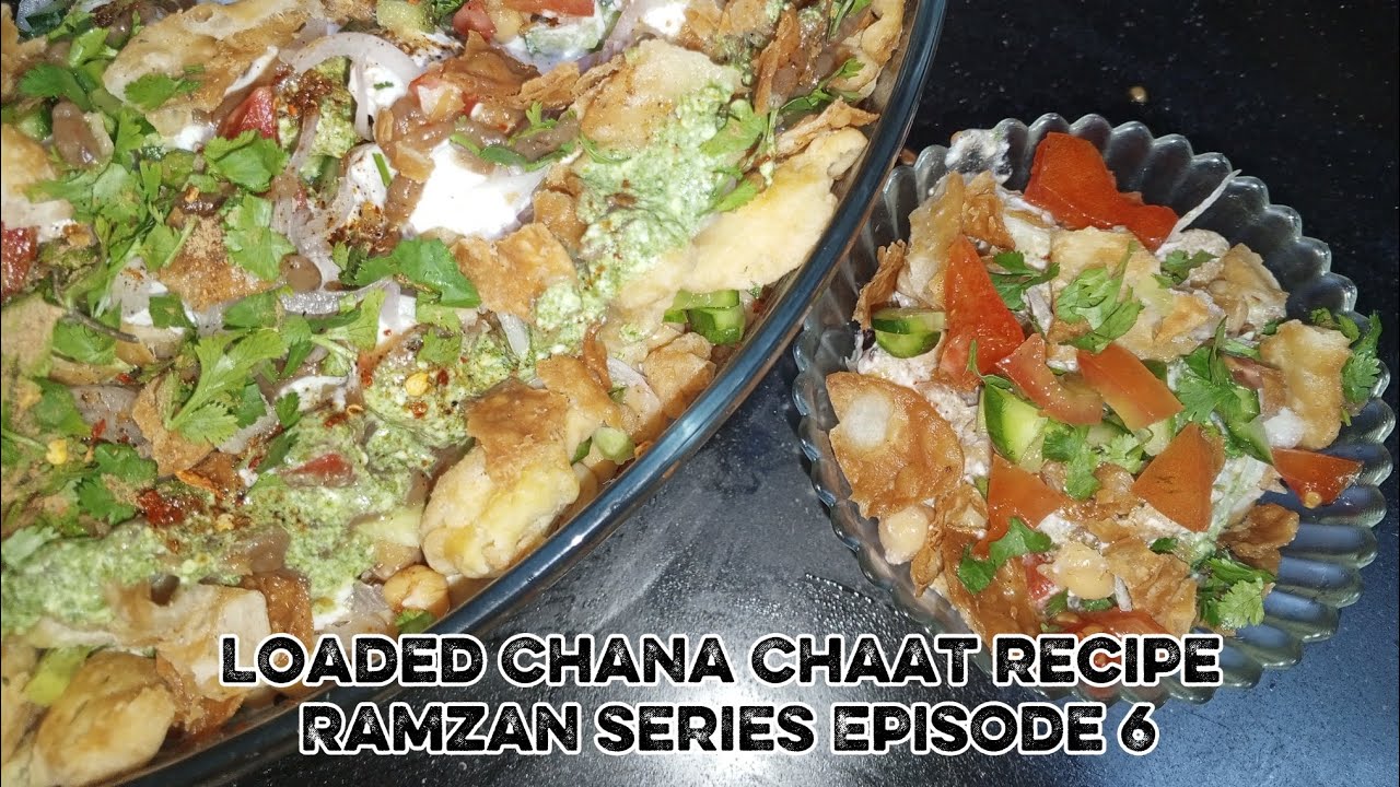 FLAVORED-PACK LOADED CHANA CHAAT FOR RAMADAN 🥗 Ramzan series|iftar Special|how to make|subscribe