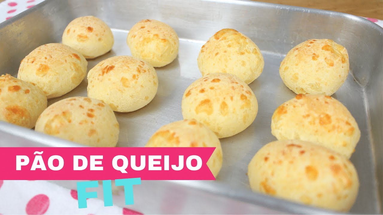 PÃO DE QUEIJO FIT FOFINHO QUE DERRETE NA BOCA ( IGUALZINHO AO NORMAL)