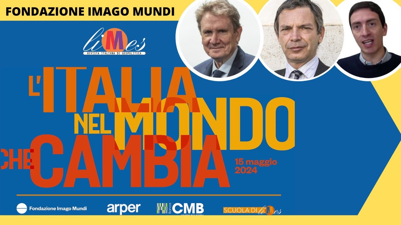 L'Italia nel mondo che cambia - Caracciolo, Valerii e Maronta alla Fondazione Imago Mundi