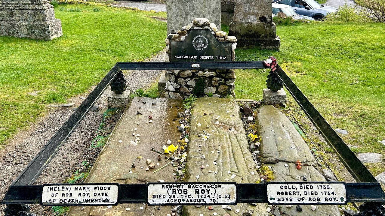 Rob Roy’s Grave And Amazing View Of Loch VOIL  14.04.24