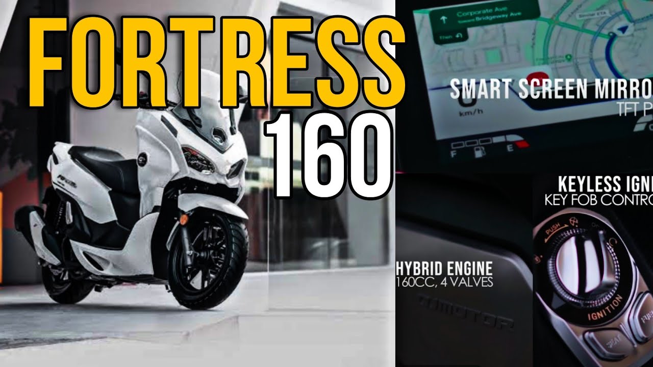 Fortress 160 QJ MOTOR | Ride Overload na Maxiscoot from Bristol