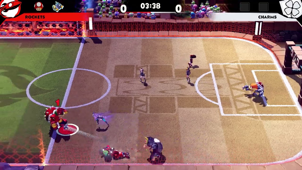 Mario Strikers: Battle League (Solo, Galactic Mode, Championship Cup - Speedrun WR) 14:07