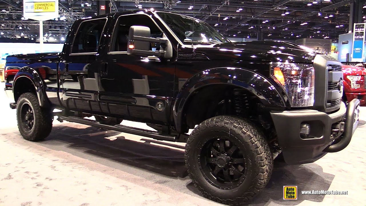 2016 Ford F250 Super Duty Black Ops Editon by Tuscany - Exterior and Interior Walkaround