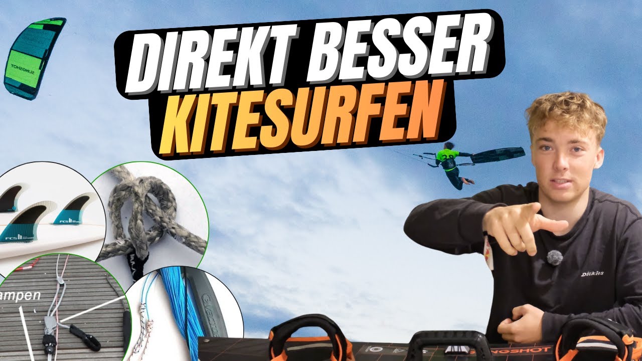 Besser Kiten durch Material Tipps und Tricks // (Material Tutorial Kitesurfen)