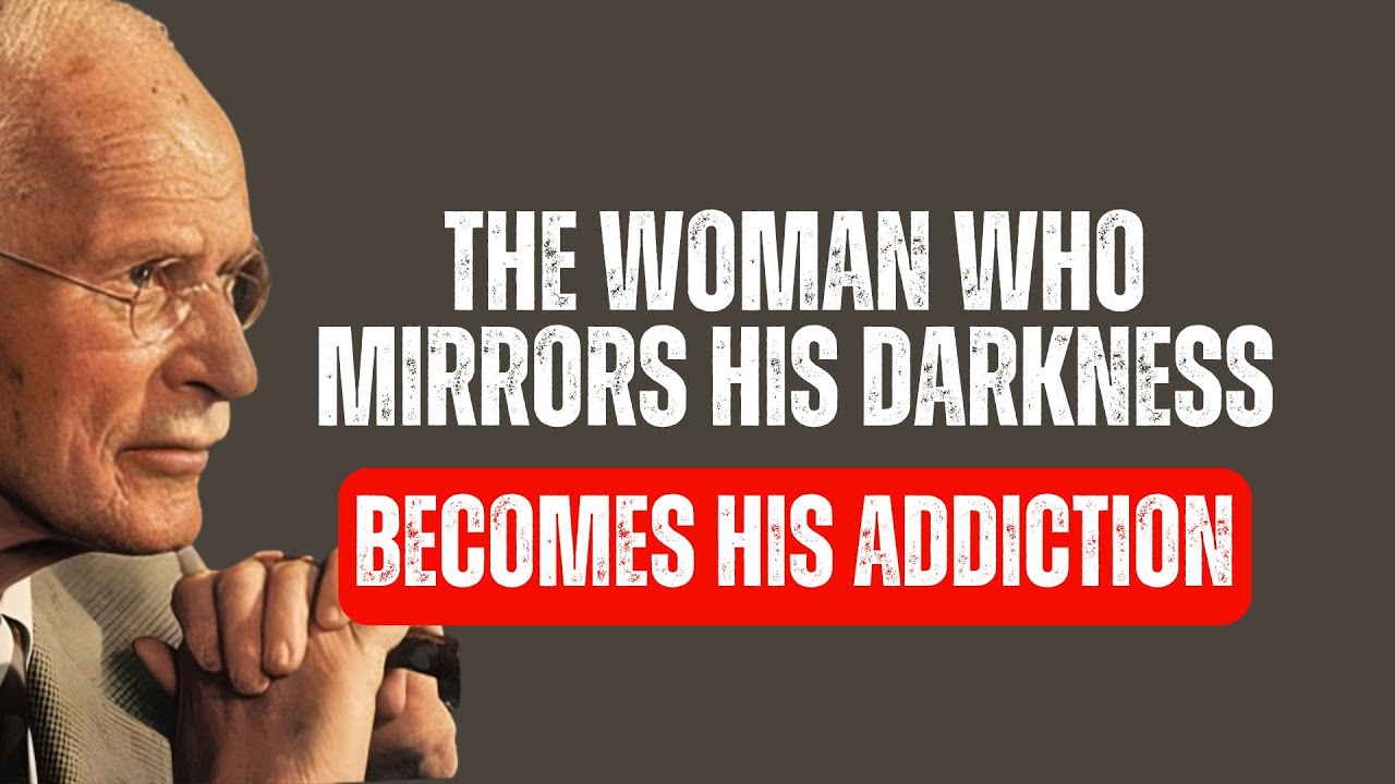The woman who mirrors his darkness becomes his addiction — Carl Jung