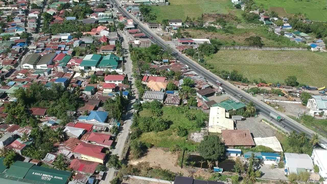 View of Santa Rosa Nueva Ecija from Above.