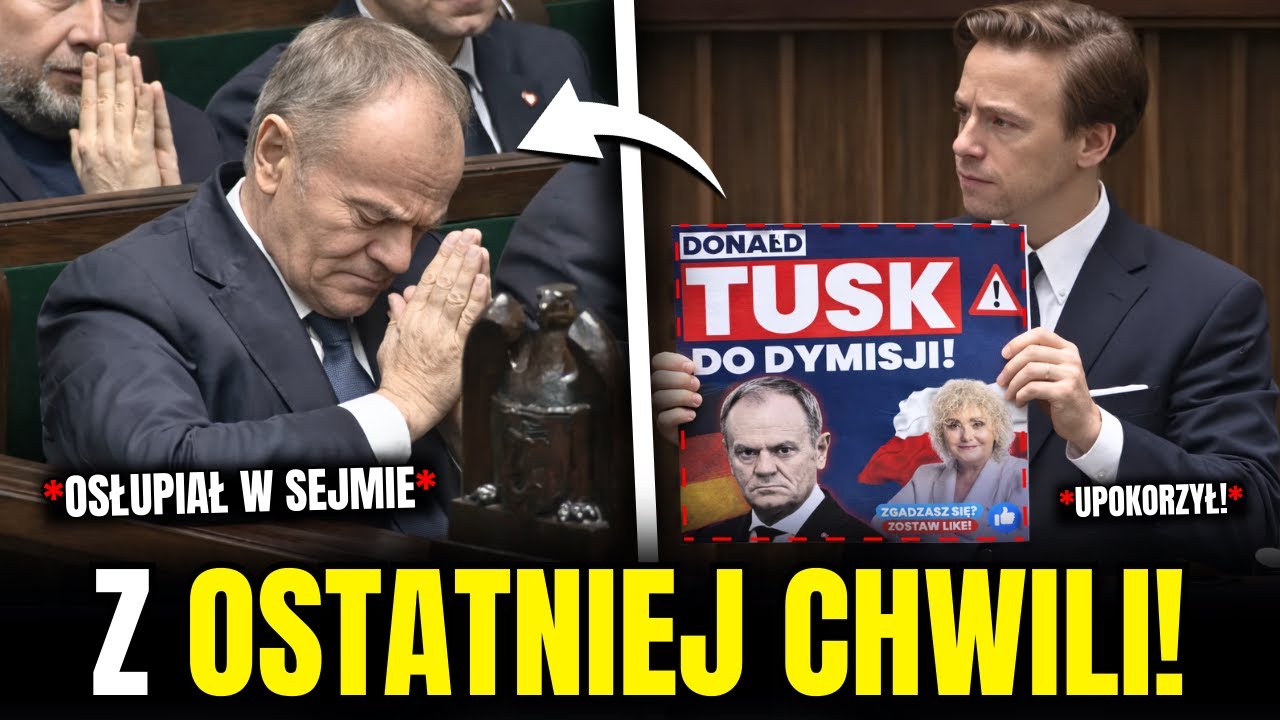 TUSK POZA WŁADZĄ!? BOSAK ROZPRAWIA SIĘ Z RZĄDEM i MINISTRAMI!