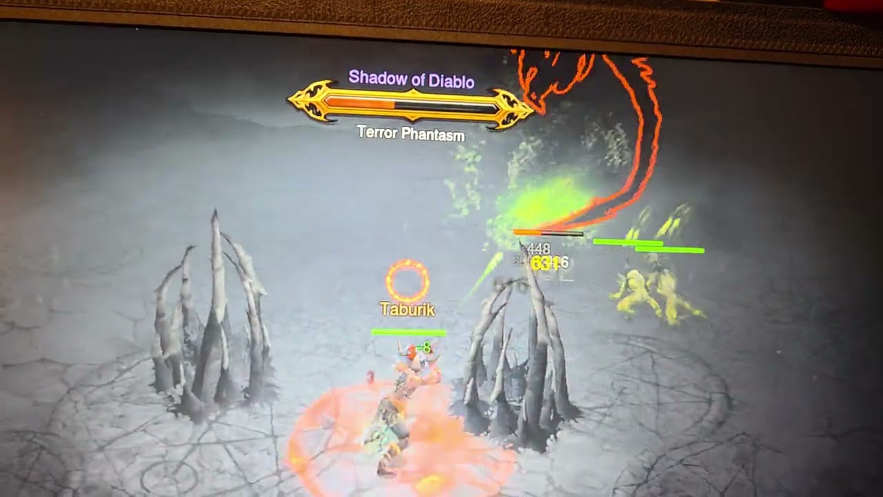 Killing Diablo in D3 (PS3) with one finger and one basic attack