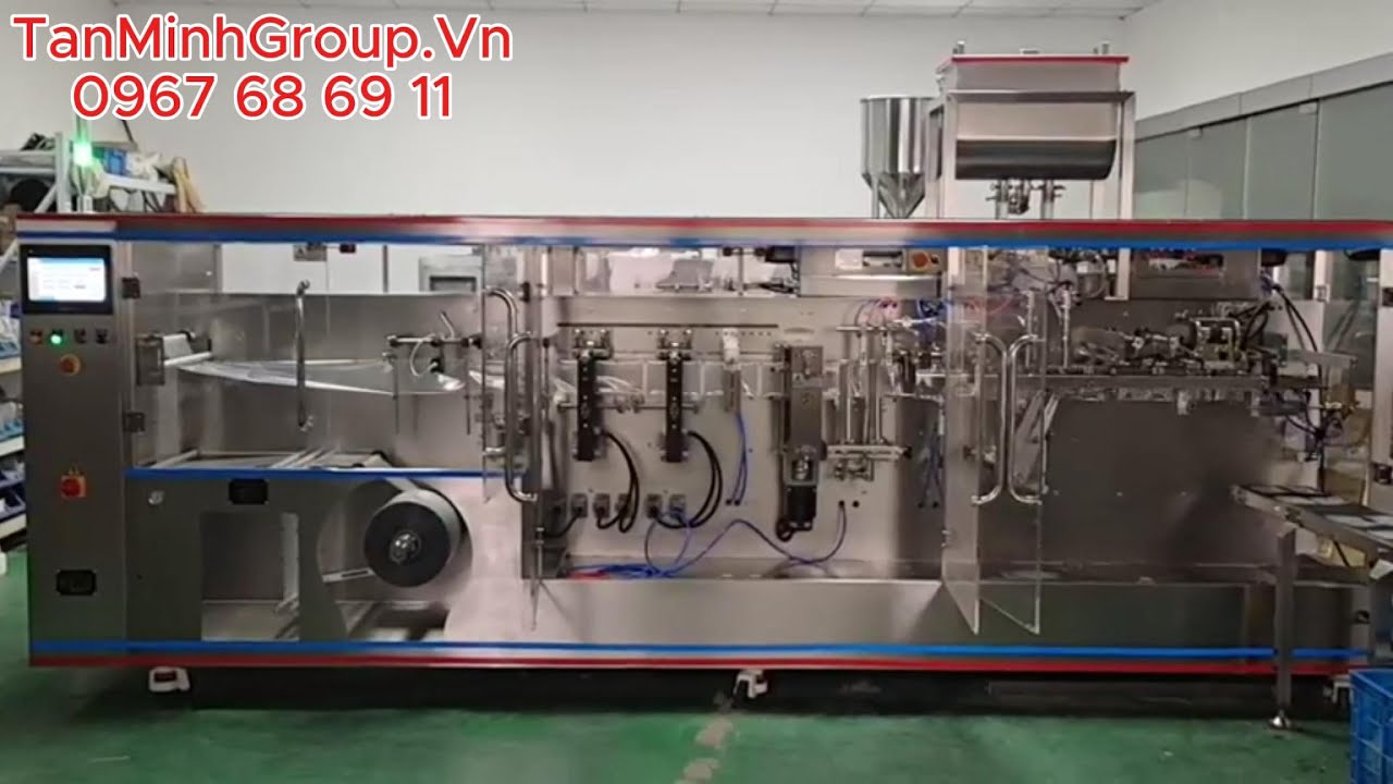 Máy Đóng Gói Ngang Dung Dịch - Nước Sốt TanMinhGroup.Vn