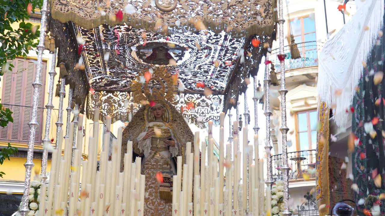 Petalá a la Virgen del Socorro en la Cuesta del Bacalao - Regreso al Salvador - BM Las Cigarreras