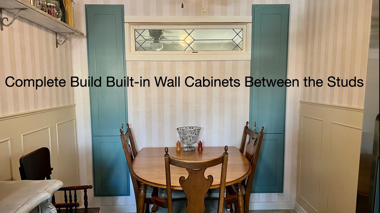 Complete Build of Wall Cabinet Between the Studs