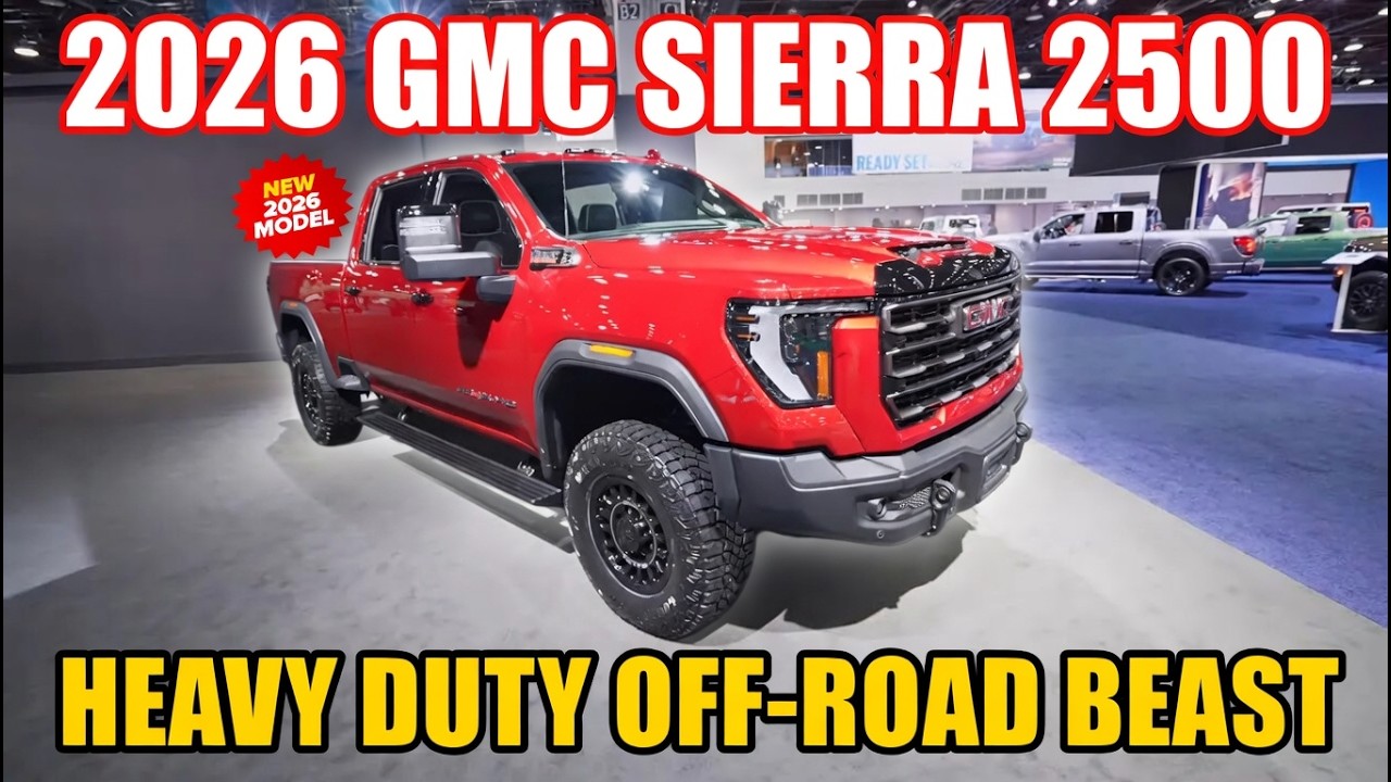 2026 GMC Sierra 2500 AT4X AEV Edition