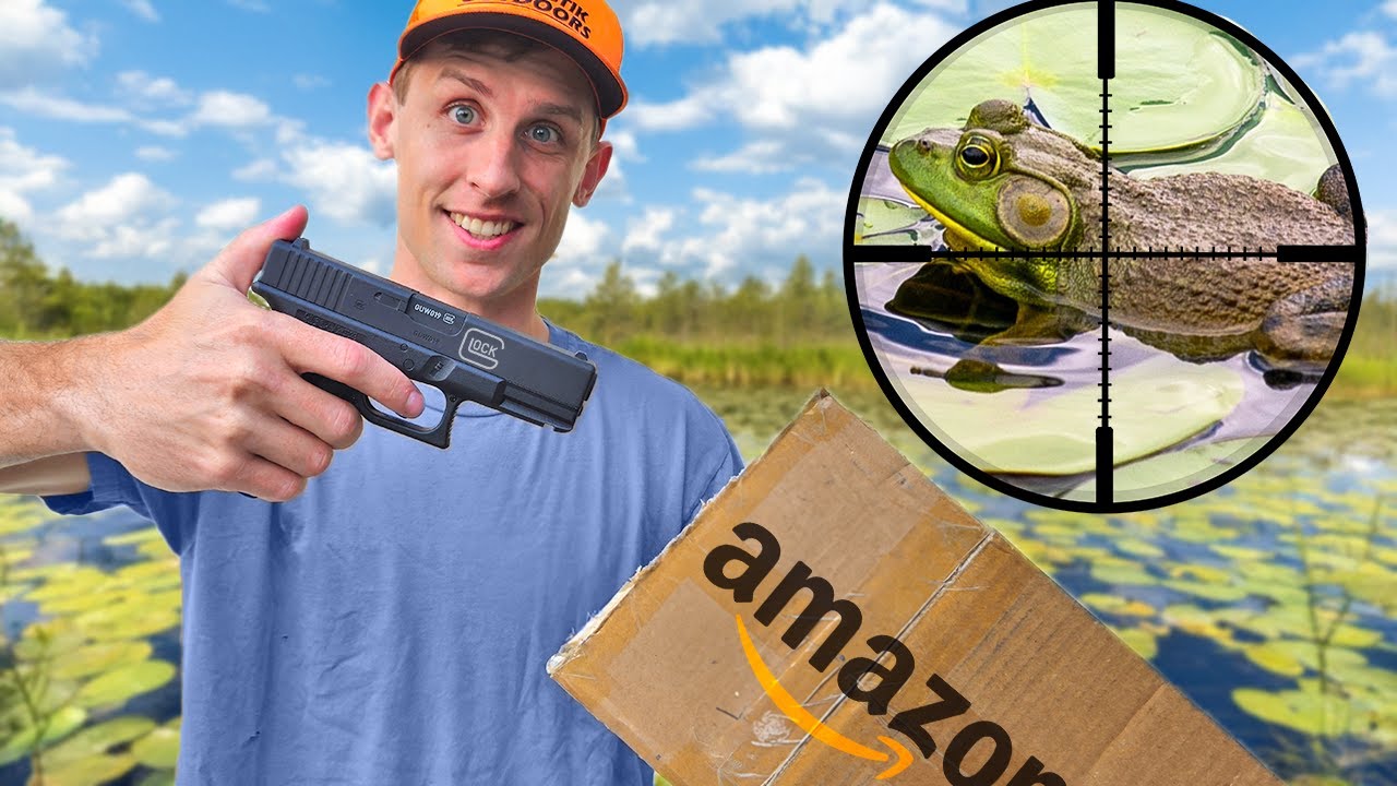 Bullfrog Hunting with Amazon's Cheapest Glock!
