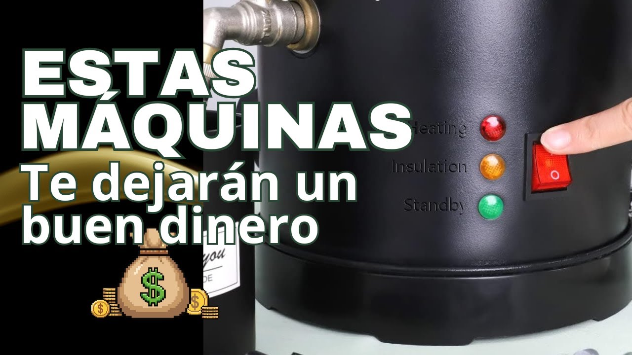 40 máquinas para emprender con poco dinero | Negocios rentables