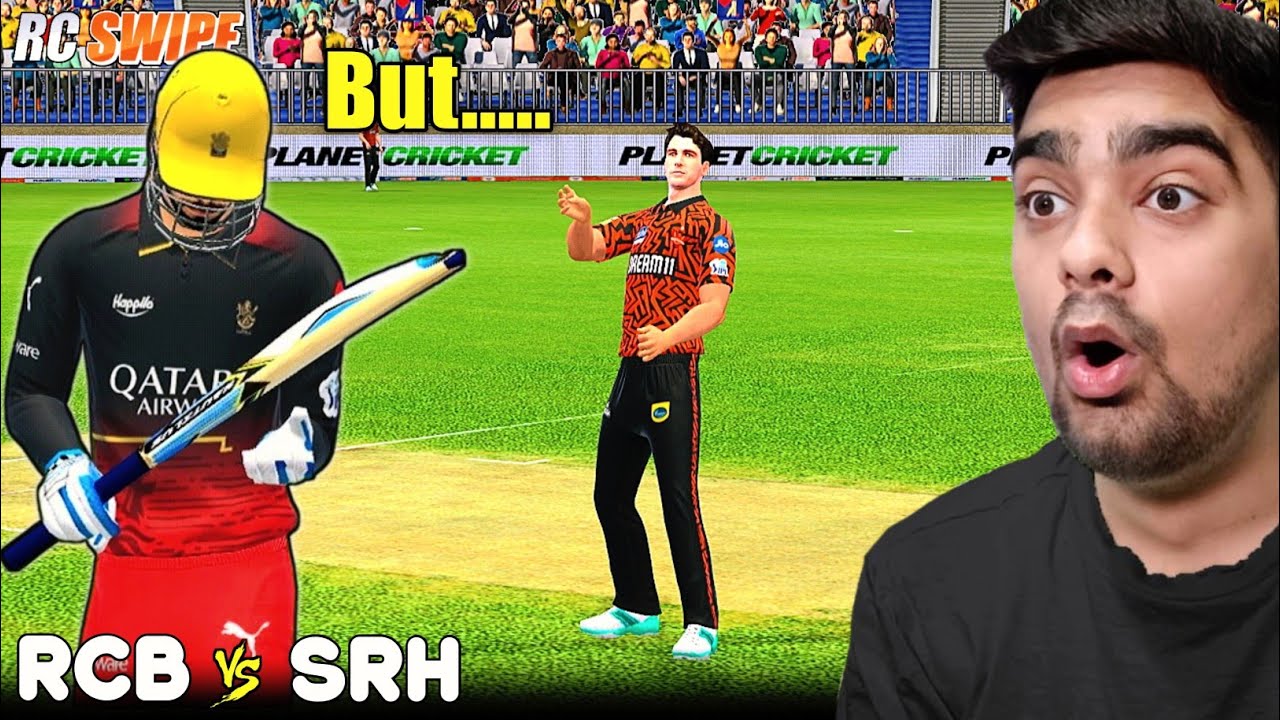 V.Kohli 100* But... RCB Vs SRH RCPL Auction (Dynamic AI)