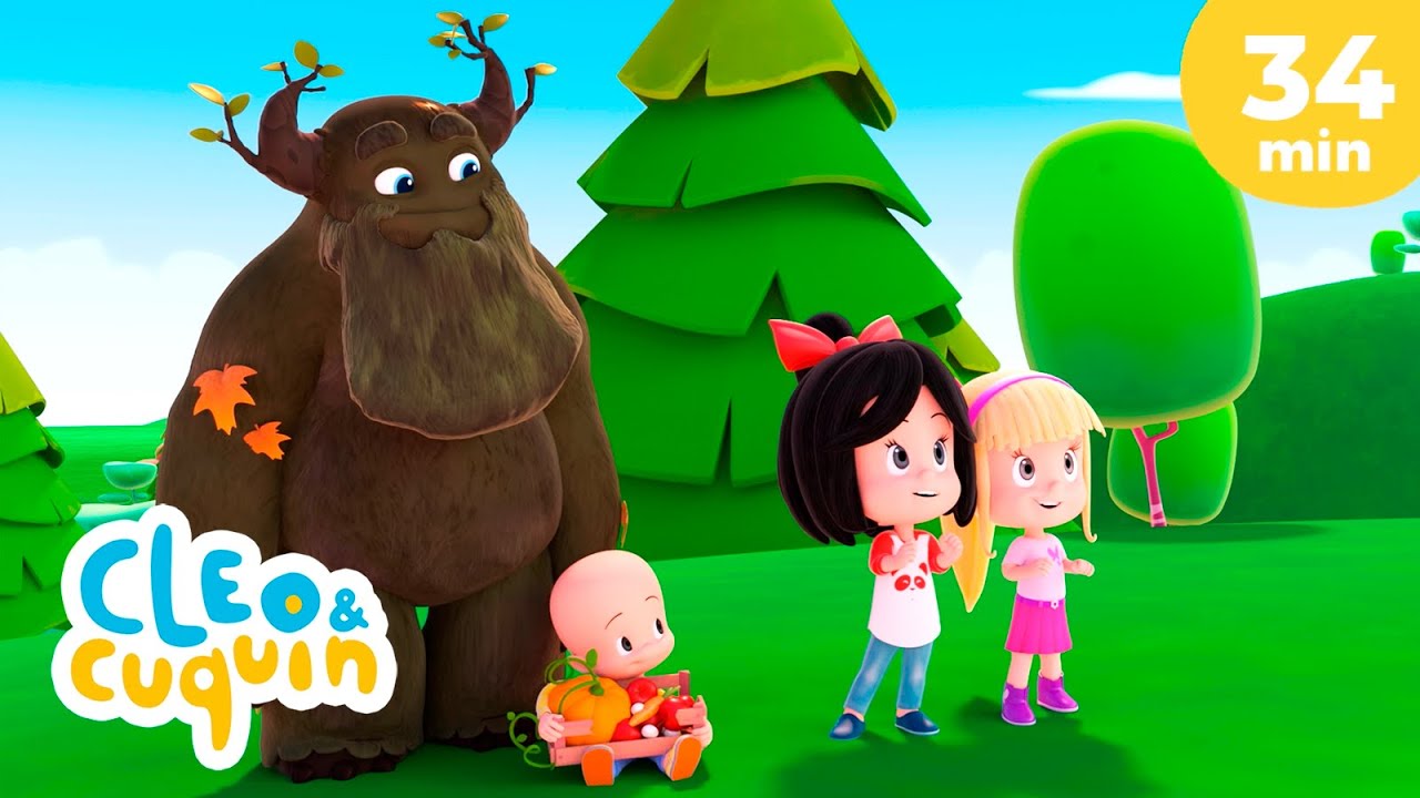 A PICNIC BY THE LAKE | Cleo & Cuquin: Educational videos