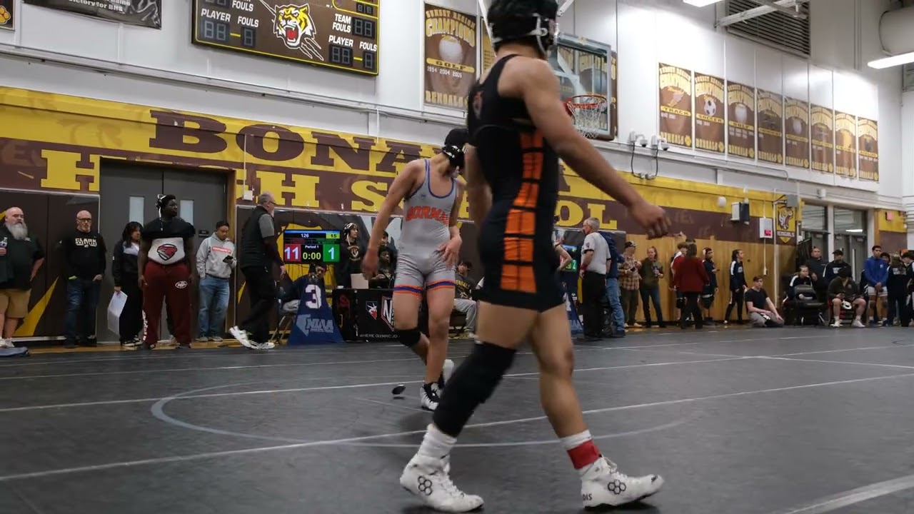 2026 Bonanza Round-Up - 126 lbs (Max Nguyen//BGHS v Julian Huerta//Chaparral)