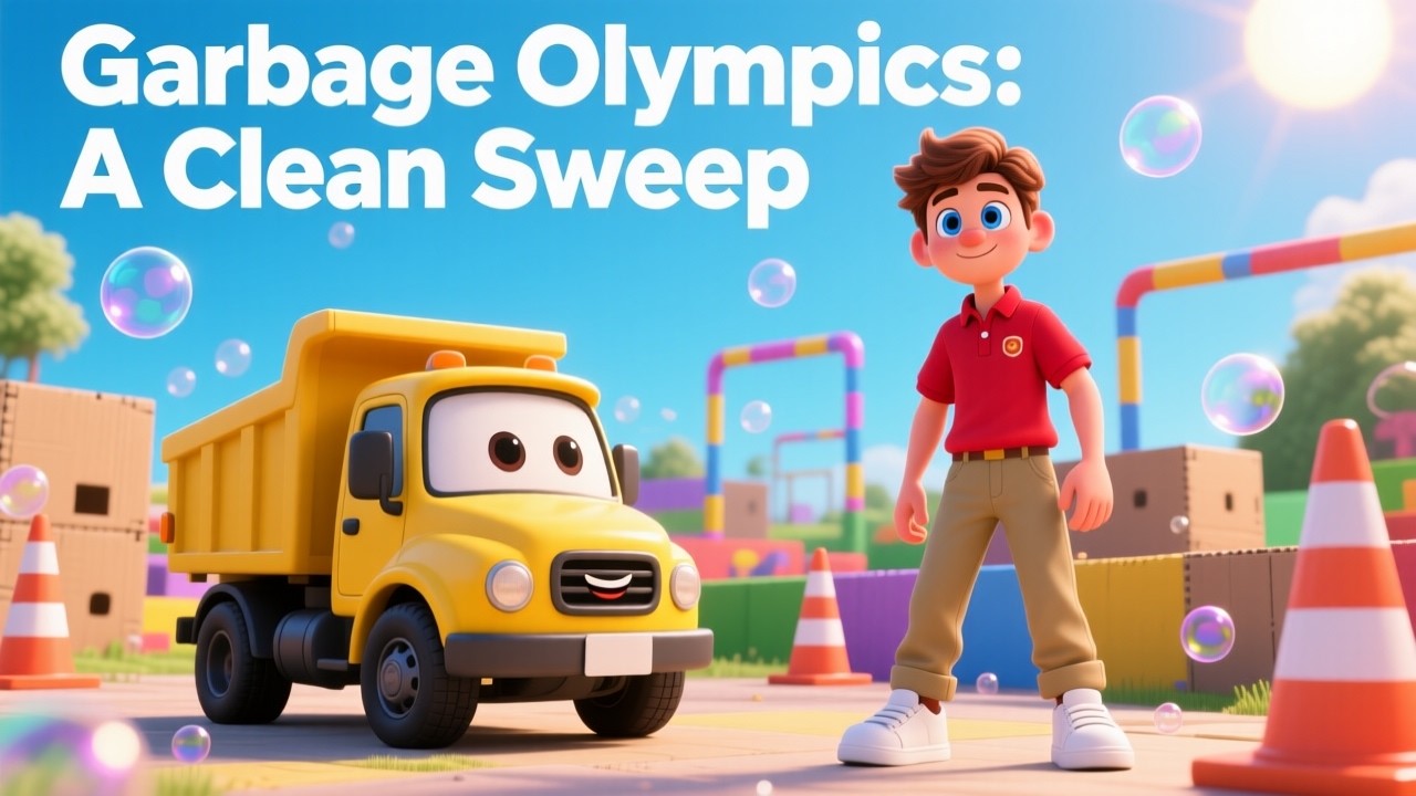 Garbage Truck Olympics – A Clean Sweep