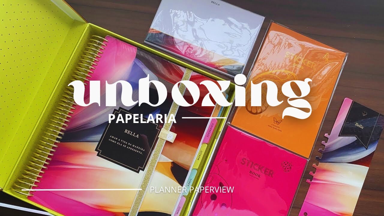Unboxing Daily Planner Paperview 2026 | 10 anos usando a marca! 