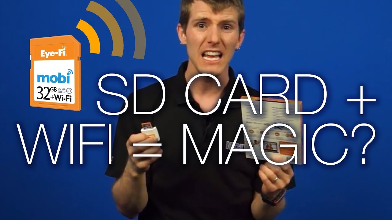 Eye-Fi WiFi SD Cards Pro X2 and Mobi Showcase and Demo