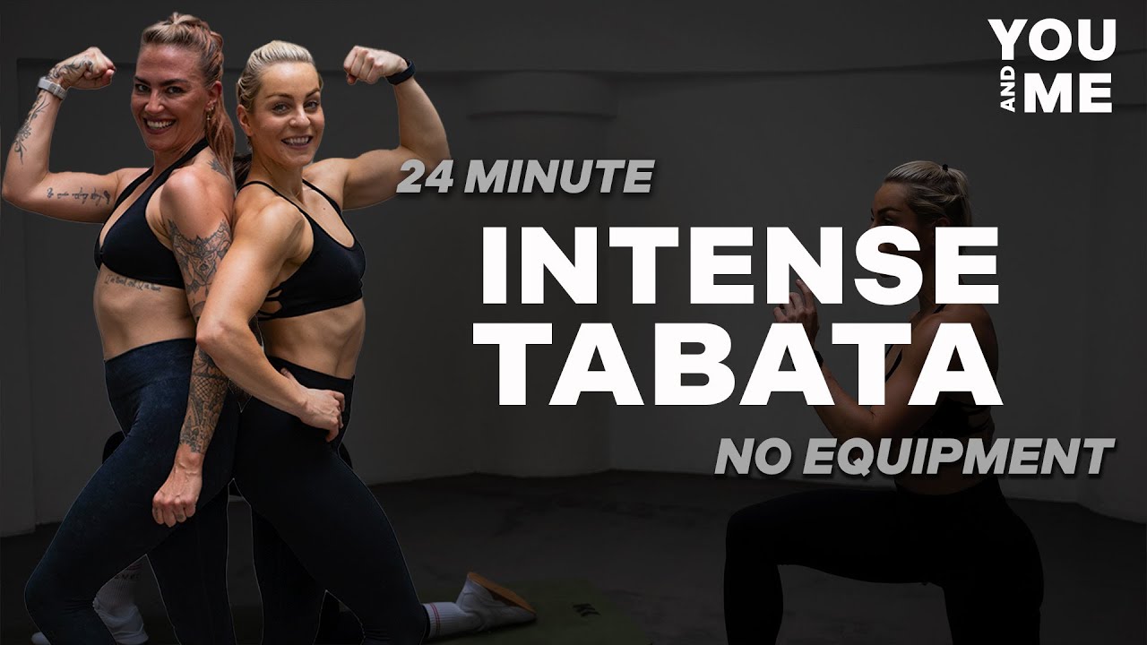 24 MIN INTENSE TABATA WORKOUT | Tabata | HIIT X Cardio | You And Me Workout | No Repeat