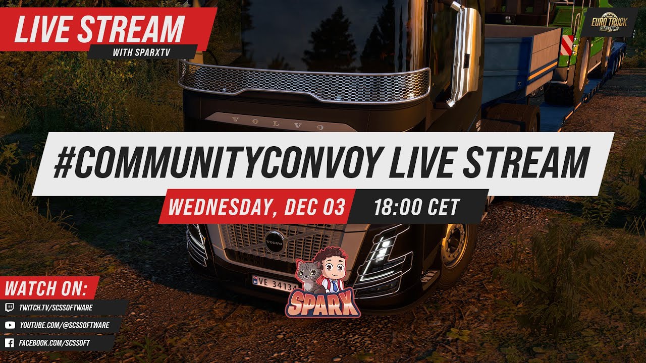 Community Convoy with @Sparx_TV 🚛🚛🚛