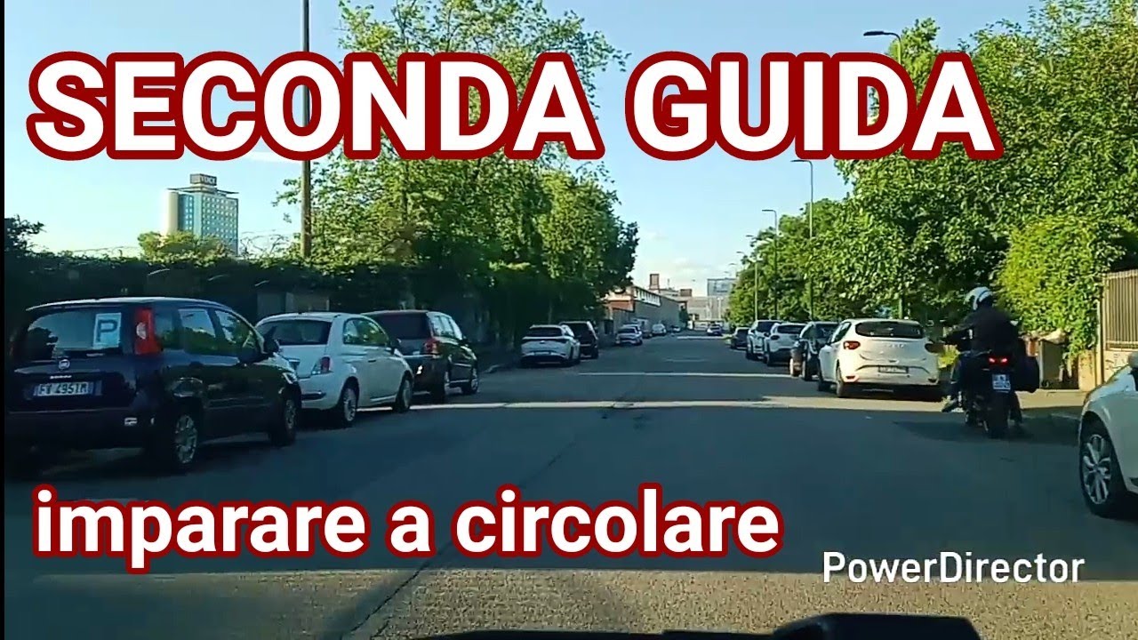 SECONDA GUIDA - esame patente