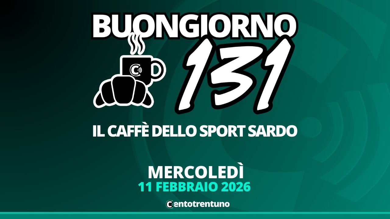 BUONGIORNO 131 | Il caffè dello sport sardo: con Giuseppe Boi