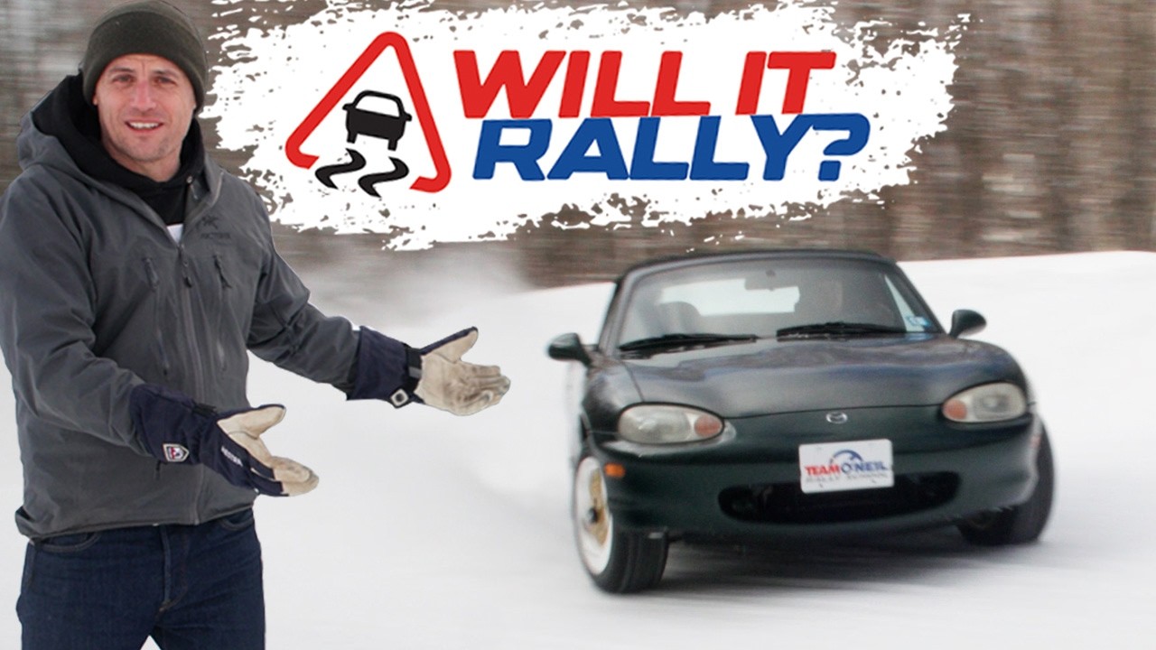 Может ли 130 лошадиных сил выиграть ралли? Тест Mazda Miata.