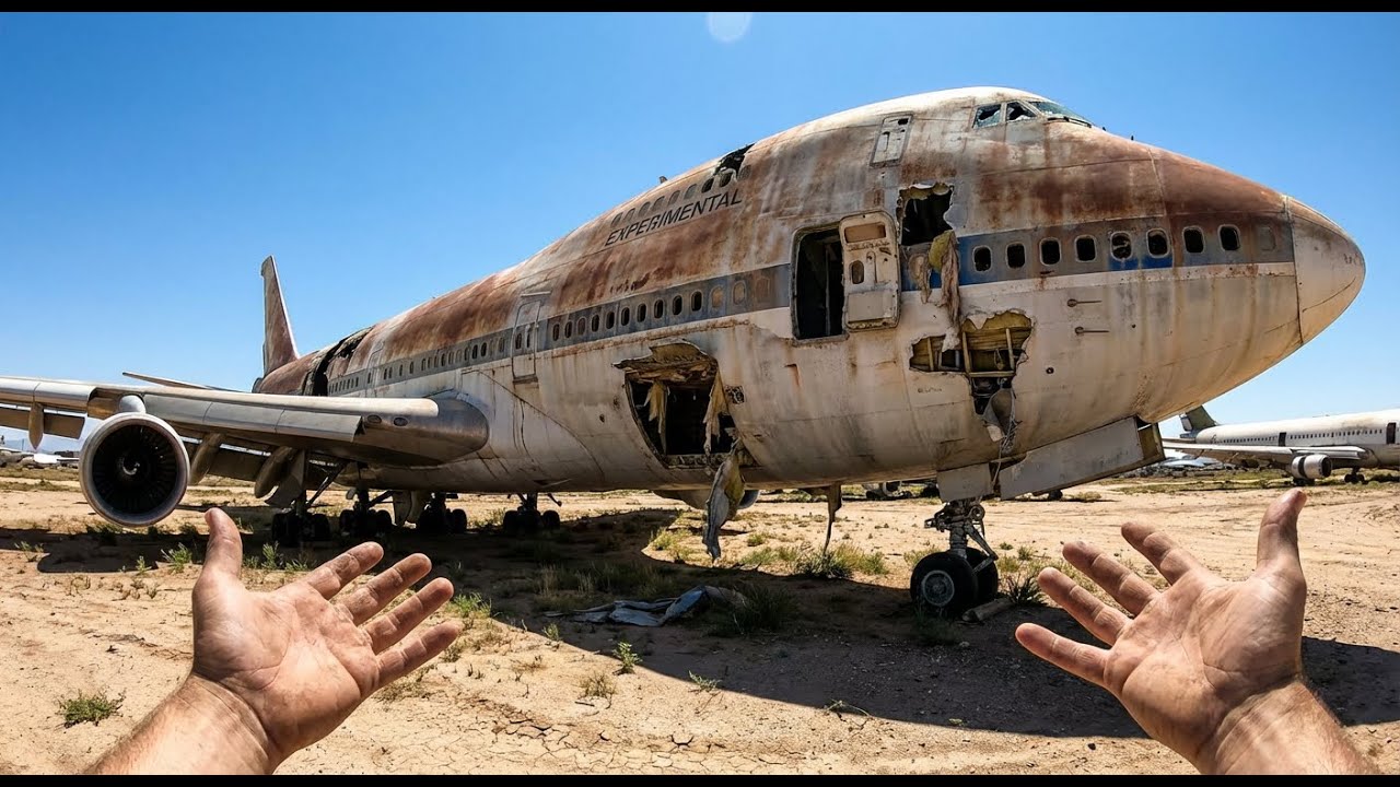 POV Restoration: Abandoned Boeing 747 Prototype Found and Restored to Full Working Condition