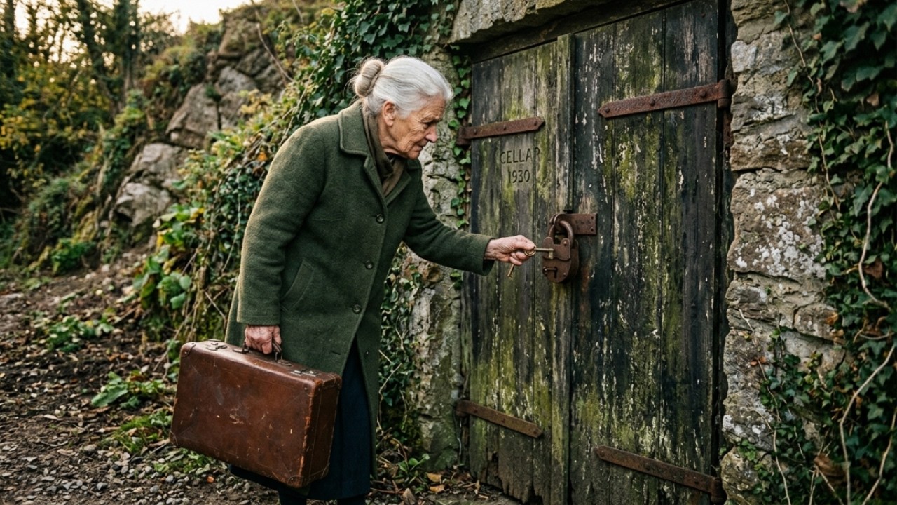 Evicted at 75 With Nothing, She Opened Her Grandma’s Locked Basement—and Everything Changed