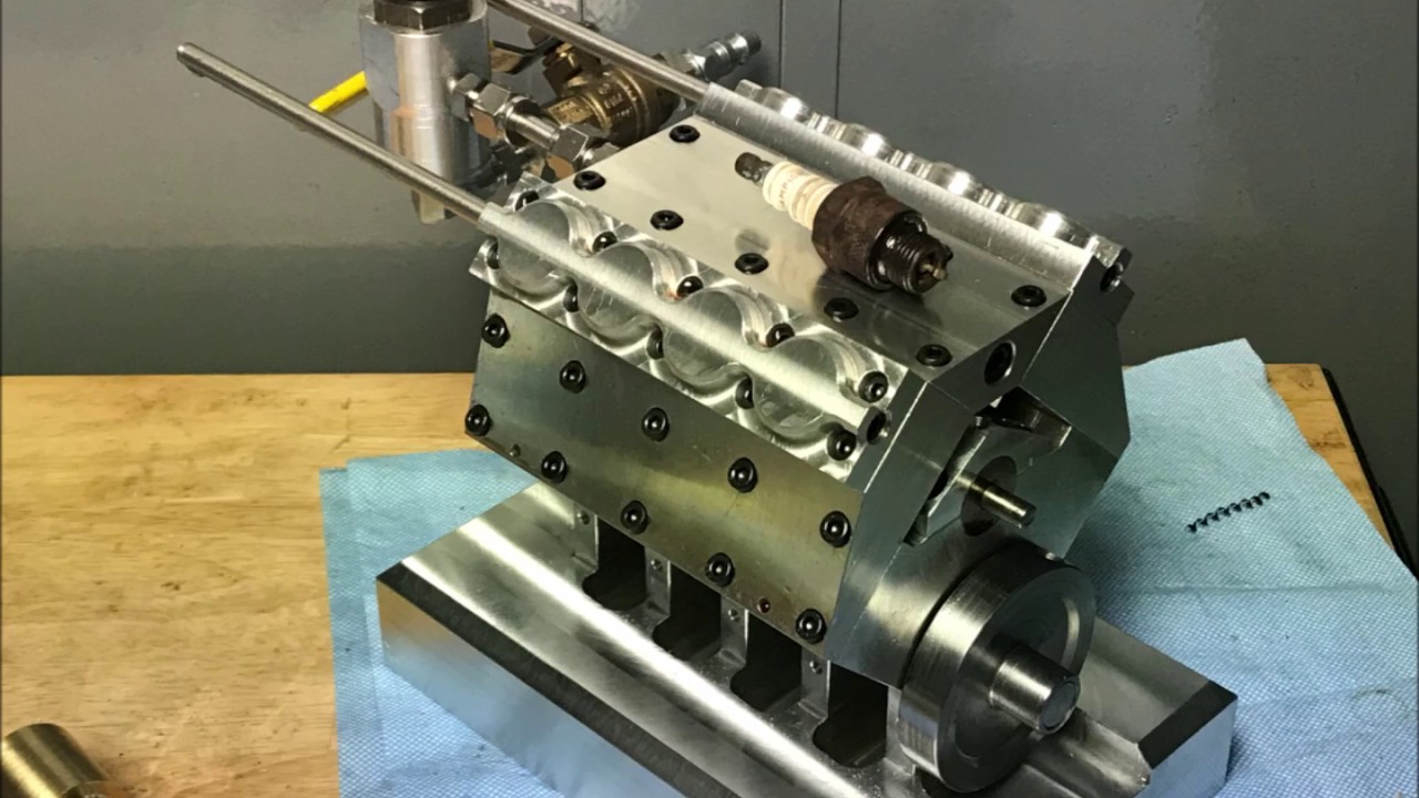 My Mini V8 Steam Engine