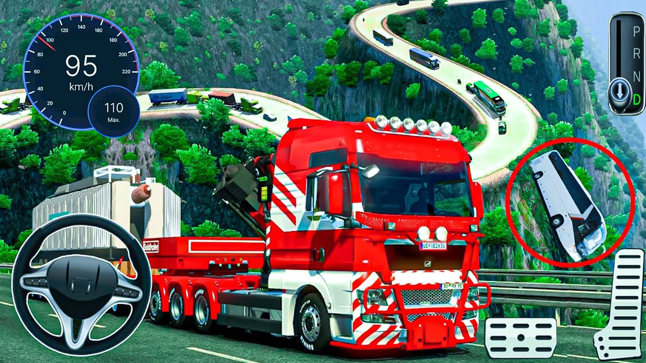 Truck Simulator Euro Truck 3D - Transport Cargo Real Truck Driver Android Gameplay