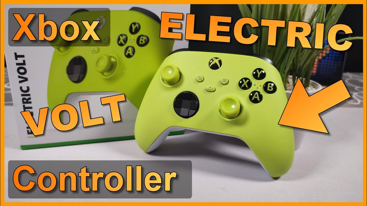 First Look: Xbox Controller in Electric Volt (neongr&uuml;n)