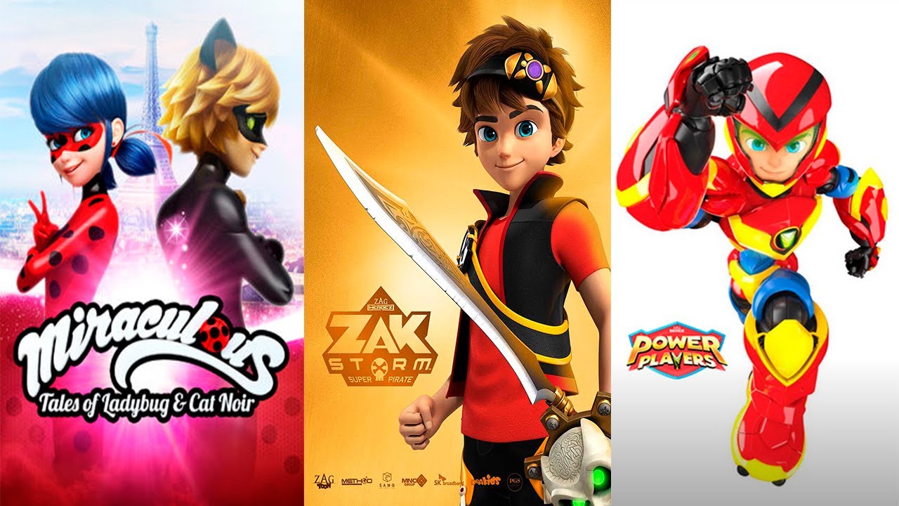 #MiraculousLadybug #ZakStorm #PowerPlayers Zag Heroez 2 - Themes Song