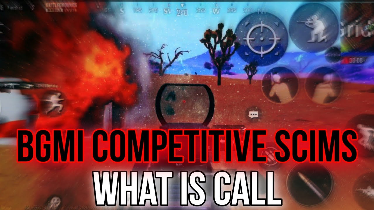 BGMI COMPETITIVE SCIMS HIGHLIGHTS - IPHONE 11 - ANTIC NOOB