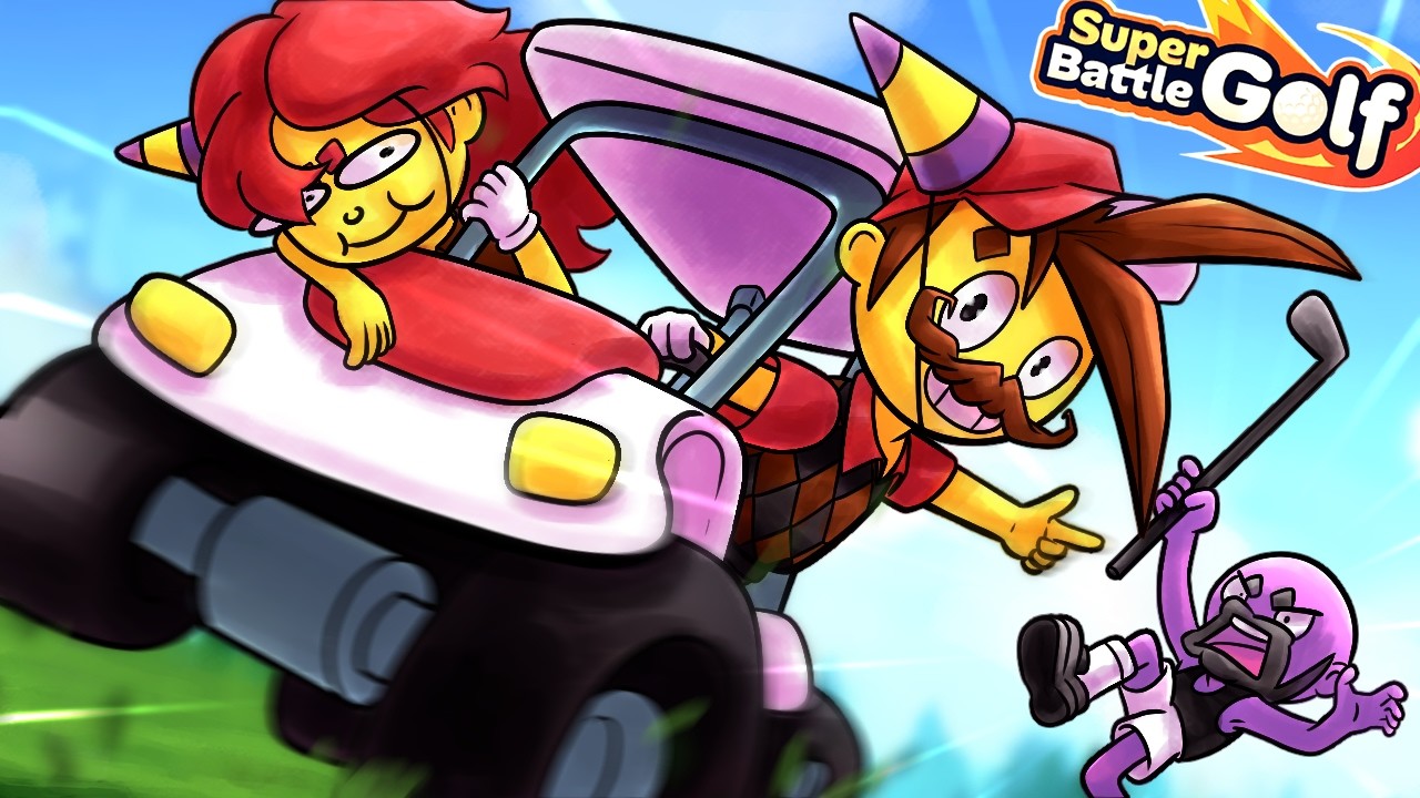 FOR TAY'S BIRTHDAY; SHE WANTS CHAOS! (Super Battle Golf w/ Friends)
