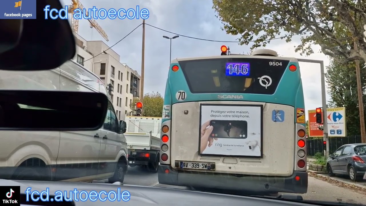 20 eme cours de conduite avec mon élève lyamenne