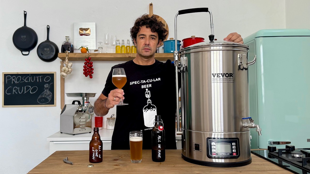 Vevor All-in-One Beer Brewer Test 🍺 + Refreshing Summer Wheat Beer Recipe