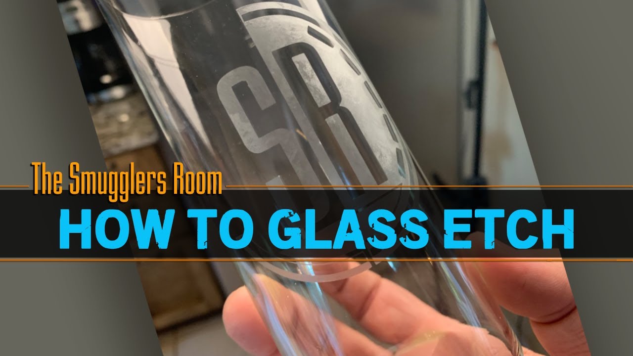Glass Etching With Armour Etch