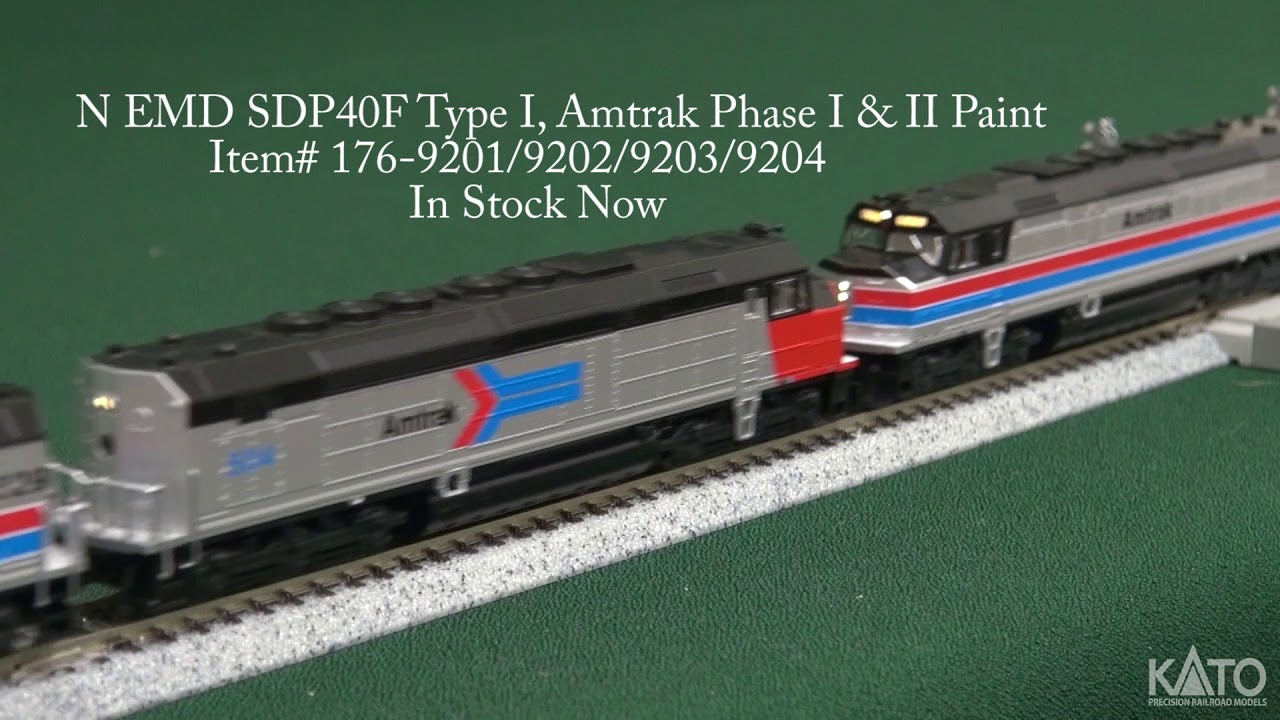 [Kato USA] Product Spotlight October 2017 - Amtrak