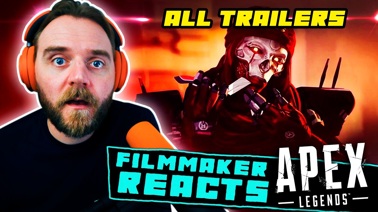 FILMMAKER REACTS: APEX LEGENDS | [ALL LAUNCH TRAILERS!!] | MAKE THIS A MOVIE ALREADY!