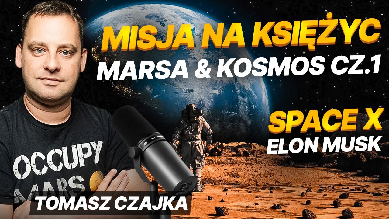 Przyszłość Eksploracji Kosmosu: rozmowa z ekspertem SpaceX. Część 1/2 | Tomasz Czajka