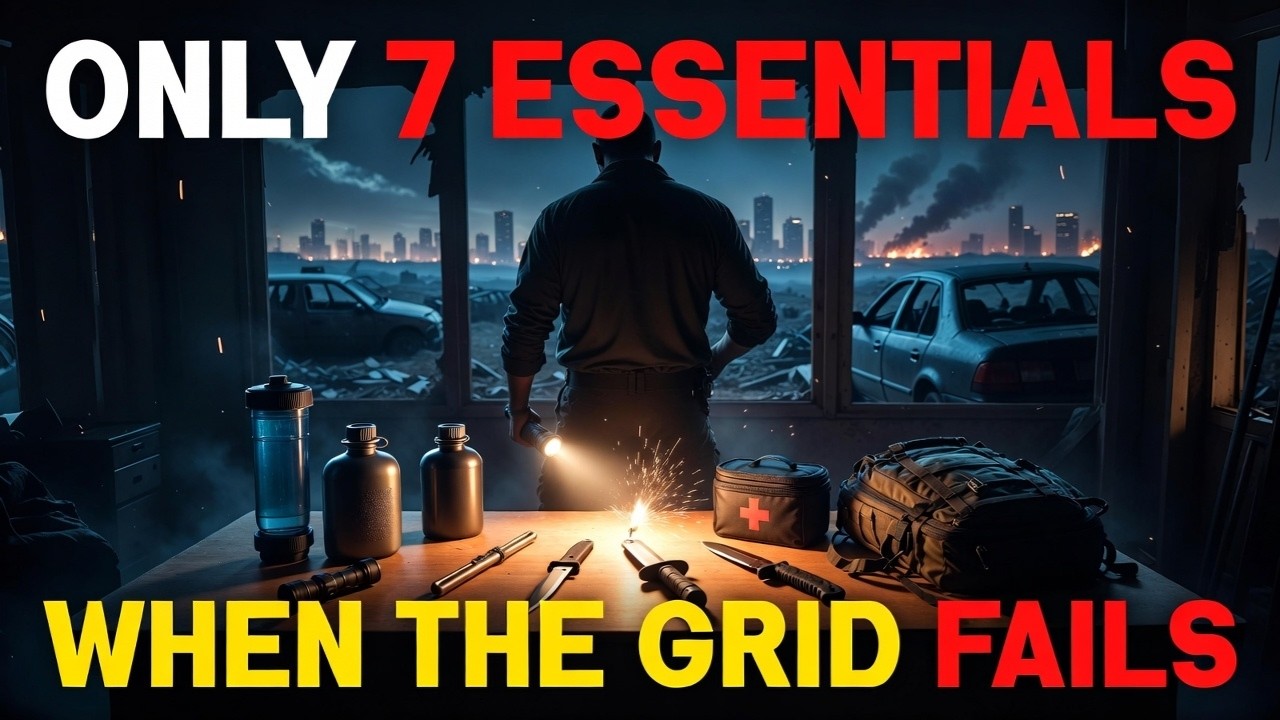 7 Survival Essentials That Could Save Your Life When SHTF (Most People Get #3 Wrong)